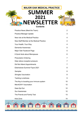 Summer Newsletter