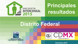 Encuesta Intercensal 2015