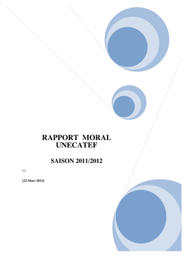 Rapport Moral Unecatef
