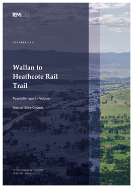Wallan to Heathcote Rail Trail