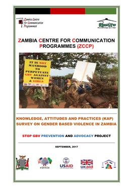 Zambia Centre for Communication Programmes (Zccp)