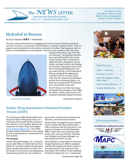 IHS Newsletter 2012