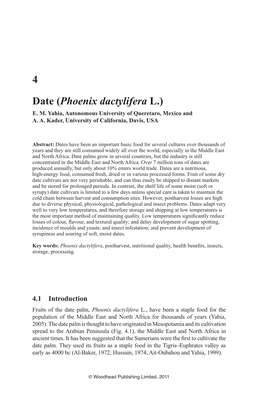 Date (Phoenix Dactylifera L.) Varieties Grown in Oman , J Agric Food Chem , 53 , 7586 – 91