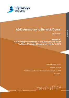 A303 Amesbury to Berwick Down