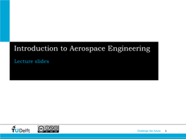 Introduction to Aerospace Engineering