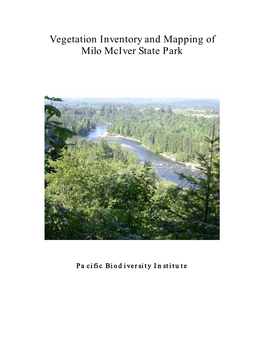 Milo Mciver State Park