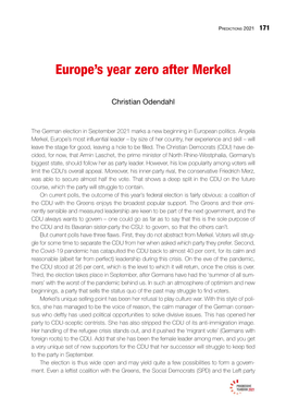 Europe's Year Zero After Merkel