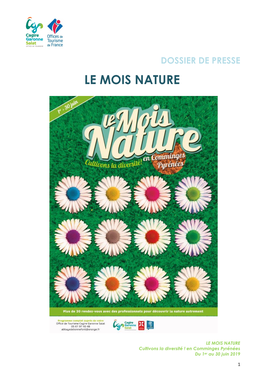 Le Mois Nature