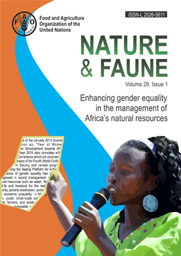 Nature & Faune, Volume 29, Issue 1