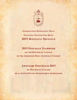 2015 Diocesan Yearbook Annuaire Diocésain 2015