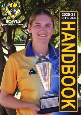 2020-2021 Bowls WA Handbook