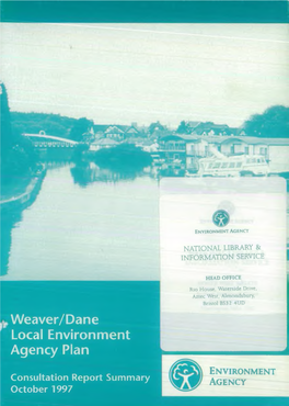 Weaver/Dane Local Environment Agency Plan
