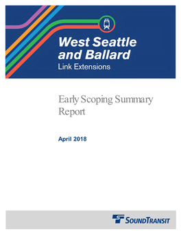 Early Scoping Summary Report