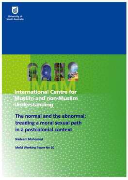 The Normal and the Abnormal: Treading a Moral Sexual Path in a Postcolonial Context