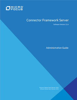 IDOL Connector Framework Server 11.6 Administration Guide