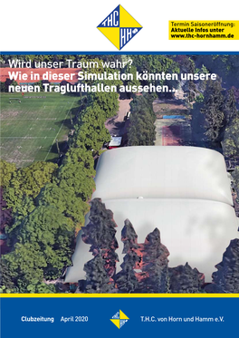 Wird Unser Traum Wahr? Wie in Dieser Simulation Könnten Unsere Neuen Traglufthallen Aussehen