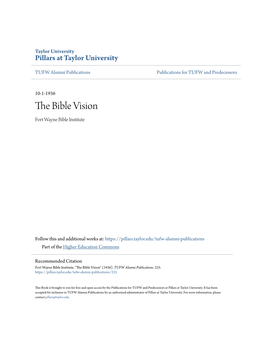 The Bible Vision