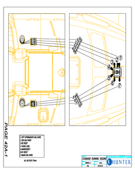 HUNTER 38 FURL STANDING RIGGING ITEM QTY WIRE SIZE FITTINGS OVERALL LENGTH 1 D3 2 5/16