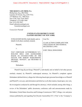 Case 1:19-Cv-06770 Document 1 Filed 12/02/19 Page 1 of 19 Pageid #: 1