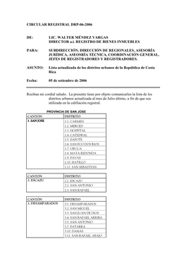 Circular Registral Drp-06-2006