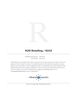 H2O Retailing / 8242