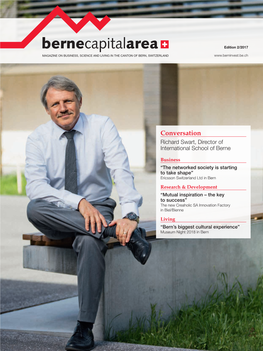 Magazine on Business, Science and Living in the Canton of Bern