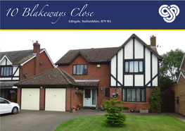 10 Blakeways Close Edingale, Staffordshire, B79 9LL