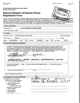 National Register of Historic Places Registration Form