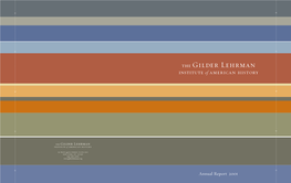 The Gilder Lehrman Collection