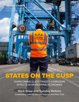States on the Cusp: Overcoming Illicit Trade's Corrosive Effects In