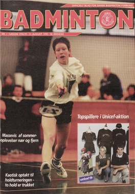 VM Badmint on 1999 I Brøndby Hal L En Mandag 10