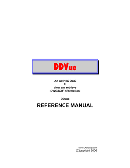 Reference Manual