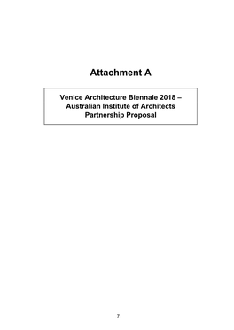 Attachment A