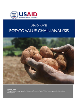 Potato Value Chain Analysis