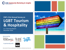 LGBT Tourism & Hospitality