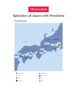 Splendors of Japan with Hiroshima