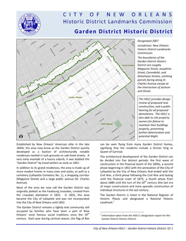 Garden District Historic District