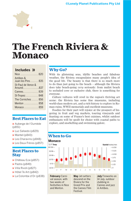 The French Riviera & Monaco