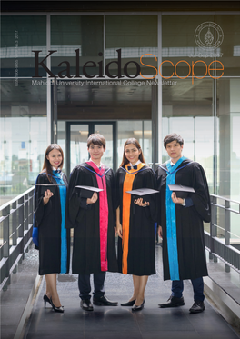 Mahidol University International College Newsletter