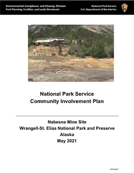 National Park Service Community Involvement Plan