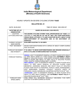 India Meteorological Department (Ministry of Earth Sciences)