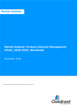 Product Lifecycle Management (PLM), 2018-2023, Worldwide Market Outlook