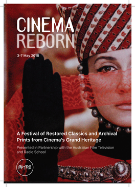A Festival of Restored Classics and Archival Prints from Cinema's
