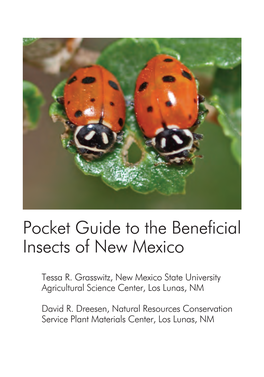 Pocket Guide to the Beneficial Insects of New Mexico