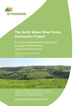 The North Wales Wind Farms Connection Project