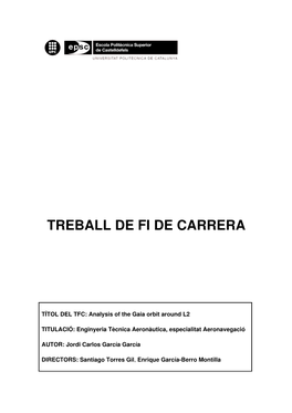 Analysis of the Gaia Orbit Around L2