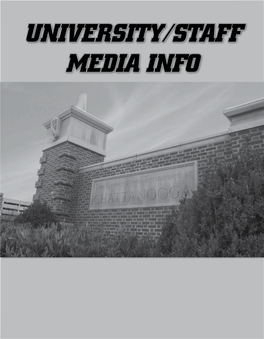 University/Staff Media Info