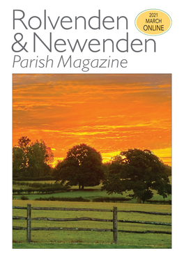 Parish Magazine Parishes of Rolvenden and Newenden