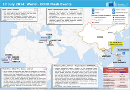 World - ECHO Flash Events