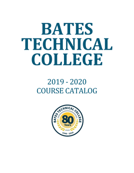 2019 - 2020 Course Catalog